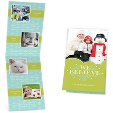 Be Believers Storyline Photo Holiday Card - Granny Apple
