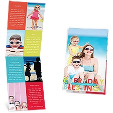 Everyday Blessings Storyline Photo Holiday Card
