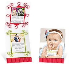 Believe In Joy Storyline Photo Holiday Card