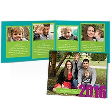 Happy Dots Storyline Photo Holiday Card