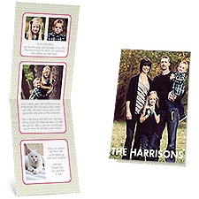 Simply Stylish Storyline Photo Holiday Card