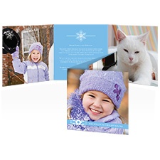 Snowy Scene Photo Holiday Card