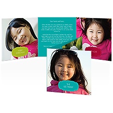 Dashing Dots Photo Holiday Card