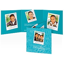So Happy Photo Holiday Card - Palm