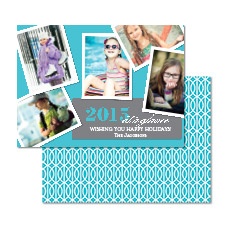At A Glance Photo Holiday Card - Poolside
