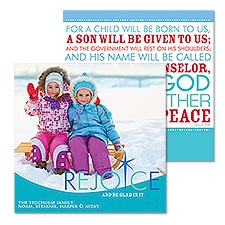 Prince of Peace Photo Holiday Card