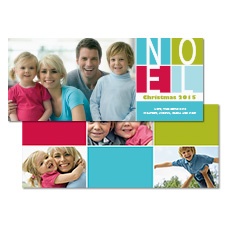 Noel Tea Length Photo Holiday Card