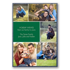 Images Layered Photo Holiday Card