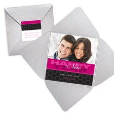 New Year Wishes Photo Holiday Card