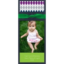 Argyle Greetings Layered Photo Holiday Card