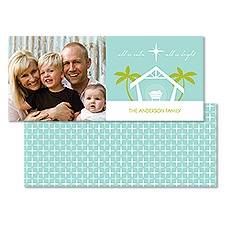 In the Manger Photo Holiday Card