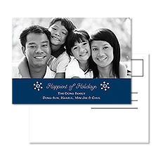 Happiest Photo Holiday Postcard
