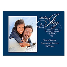Holiday Joy Photo Holiday Card
