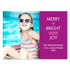 Holiday Math Photo Holiday Card