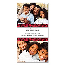 Wildly Merry Photo Holiday Card