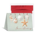 Seashells Holiday Card