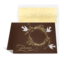 Doves of Peace Holiday Card