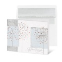 Snowy Trees Holiday Card