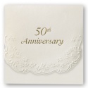 Elegant 50th Anniversary Invitation