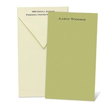 Color Your World Olive Note Card