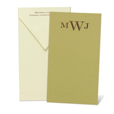 Color Your World Olive Note Card