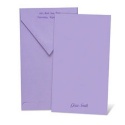 Color Your World Note Card - Orchid