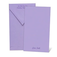 Color Your World Orchid Note Card