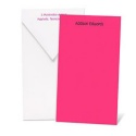 Color Your World Note Card - Fuchsia