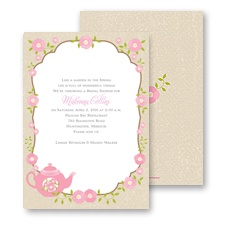 Bridal Tea Bridal Shower Invitation