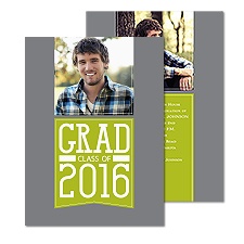 Grad Banner Photo Graduation Announcement