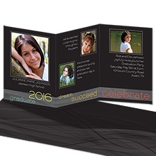 Grad Dreams Photo Graduation Announcement
