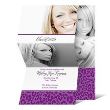 Living Wild Photo Graduation Announcement - Grapevine