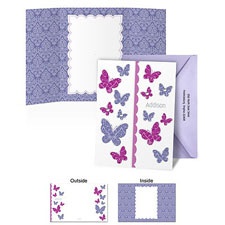 Beautiful Butterflies Note Card