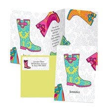 Puddle Jumping Note Card