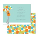 Diva Dots Baby Shower Invitation