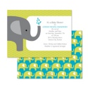 Elephant Baby Shower Invitation