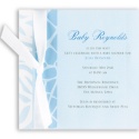 Animal Print Baby Shower Invitation - Cornflower
