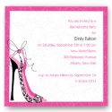 High Fashion Bridal Shower Invitation