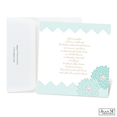 Garden Fresh Bridal Shower Invitation