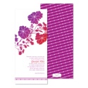 Bright Flowers Birthday Invitation
