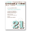 Fun 21 Birthday Invitation