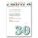 Fun 30 Birthday Invitation
