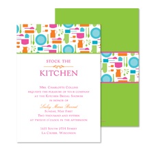 Get Cooking Bridal Shower Invitation