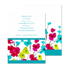 Blooming Bright Baby Shower Invitation