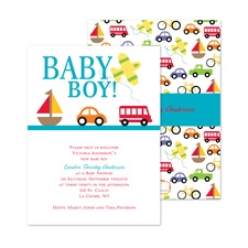 On the Move Baby Shower Invitation