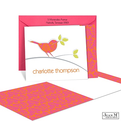 Birds of a Feather Note Card