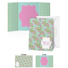 Modern Paisley Note Card
