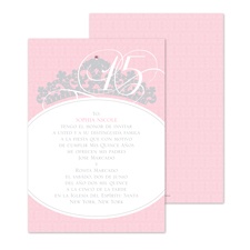 Sweet Tiara Quinceanera Invitation