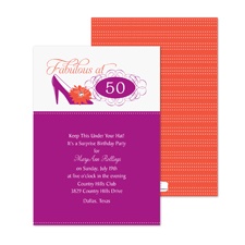 Fabulous Birthday Invitation