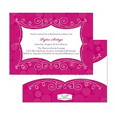 Filigree Fantasy Bachelorette Party Invitation